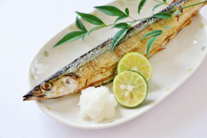 秋刀魚の塩焼き